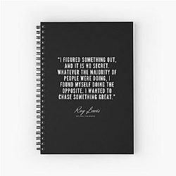 21 Ray Lewis Quotes Spiral Notebook