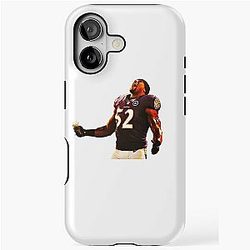 Ray Lewis Celebration Art Baltimore Ravens Icon iPhone Case