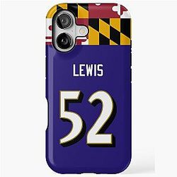 Ray Lewis Baltimore Ravens iPhone Tough Case