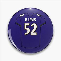Ray Lewis Jersey Pin