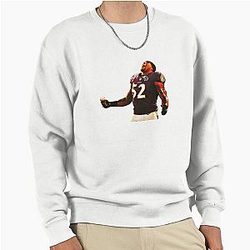 Ray Lewis Baltimore Ravens Icon Pullover Sweatshirt