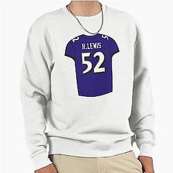 Ray Lewis Jersey Pullover Sweatshirt