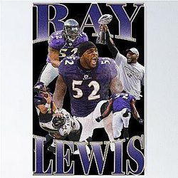 Ray Lewis vintage poster