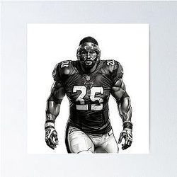 The Linebacker Ray Lewis Poster