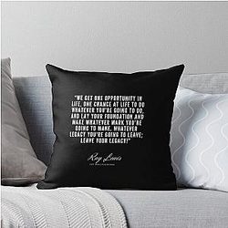 Ray Lewis Quotes Throw Pillow