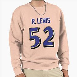 Ray Lewis Jersey 52 Sweatshirt
