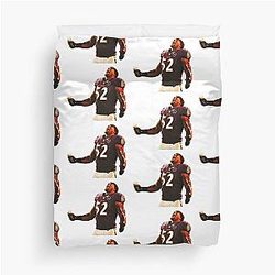 Ray Lewis Baltimore Ravens Duvet Cover