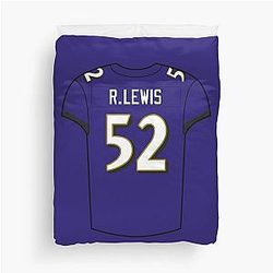 Ray Lewis Jersey Duvet Cover