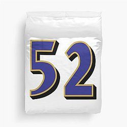 Ray Lewis 52 Duvet Cover