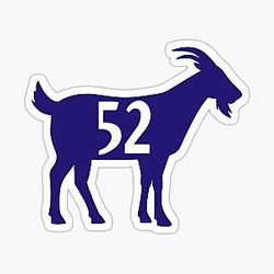 Ray Lewis is the GOAT Baltimore Ravens Sticker