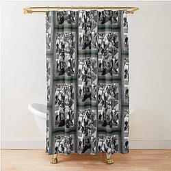 Ray Lewis Ravens Shower Curtain