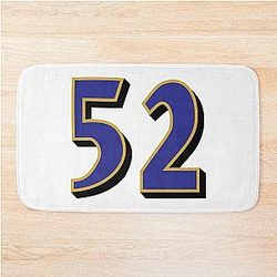 Ray Lewis 52 Bath Mat