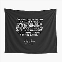 19 - Ray Lewis Quotes Tapestry