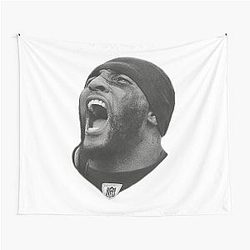 Ray Lewis Shout Tapestry