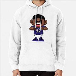 Ray Lewis Cartoon Pullover Hoodie