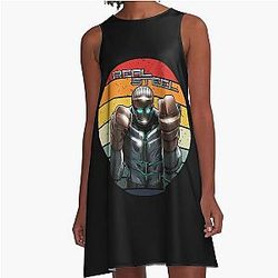 Real Steel Vintage A Line Dress