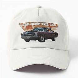 Real Steel Muscle Car Wall Design Dad Hat