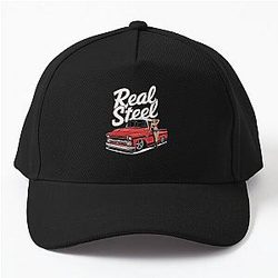 Real steel Hot rod old school American Baseball Cap