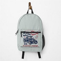 The real steel vintage classic car lover gift backpack
