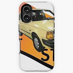 Real Steel American Muscle Ford Escort iPhone Tough Case