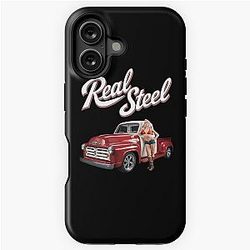 Real Steel Hot Rod Oldschool American Automobile Smokin' Hot Rod Case