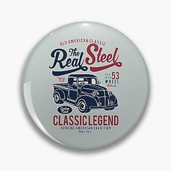 The real steel classic legend pin