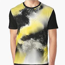 Real Steel Yellow Graphic T-Shirt