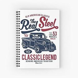 American Classic The Real Steel Genuine Tradition Notebook