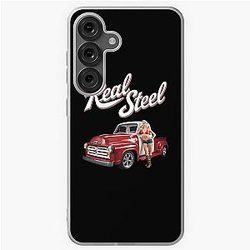 Real steel - Old track - Hot rod oldschool - Oldschool automobile - smokin' hot rod - American oldschool Samsung Galaxy Soft Case