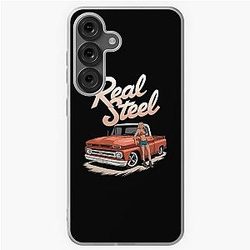 Real steel - Old track - Hot rod oldschool - Oldschool automobile - smokin' hot rod - American oldschool Samsung Galaxy Soft Case
