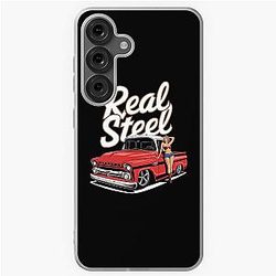 Real steel - Old track - Hot rod oldschool - Oldschool automobile - smokin' hot rod - American oldschool Samsung Galaxy Soft Case