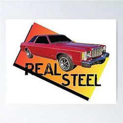 Ford Granada American Muscle Poster