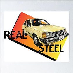 Real American Ford Escort Poster