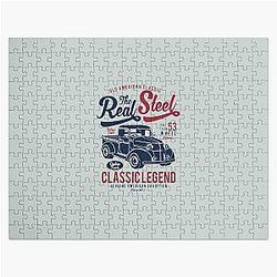 The Real Classic Legend - Vintage Car Lover Gift Jigsaw Puzzle
