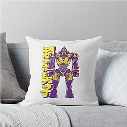 Real Steel Noisy Boy Retro Throw Pillow