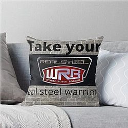 Take your real steel warriors Throw Pillow