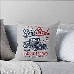 The Real Steel Pillow