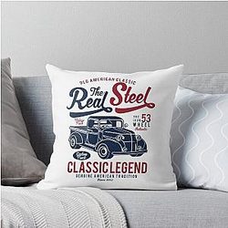 Old American Classic Throw Pillow
