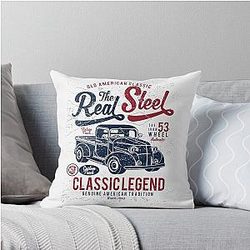 The Real Steel Pillow
