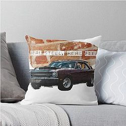 Real Steel – Muscle Car Wall Decor Design Throw Pillow
