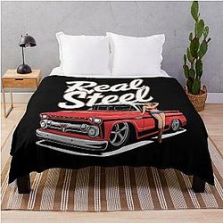 American Old School Throw Blanket