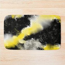 Real Steel Abstract Bath Mat