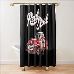 Real steel 
Old track 
Hot rod Oldschool 
American Shower Curtain