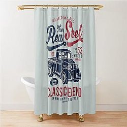 The Real Steel Classic Gift Shower Curtain