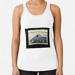 1941 Willys Coupe Real Deal Racerback Tank Top