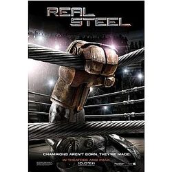 Real Steel Movie Print 27 x 40