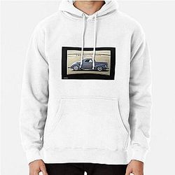 1941 Willys Coupe Real Deal Real Steel Pullover Hoodie