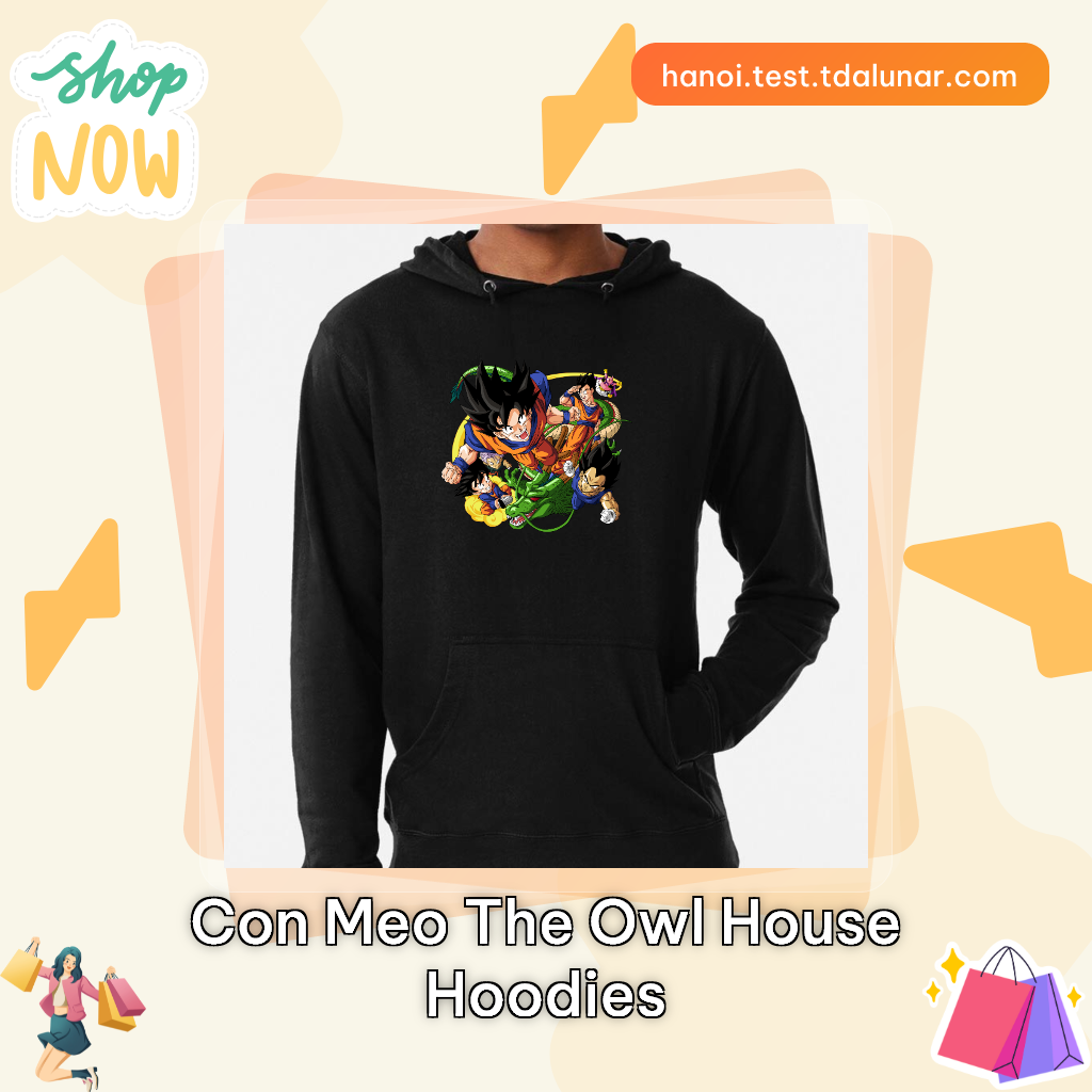 Con Meo The Owl House Hoodies