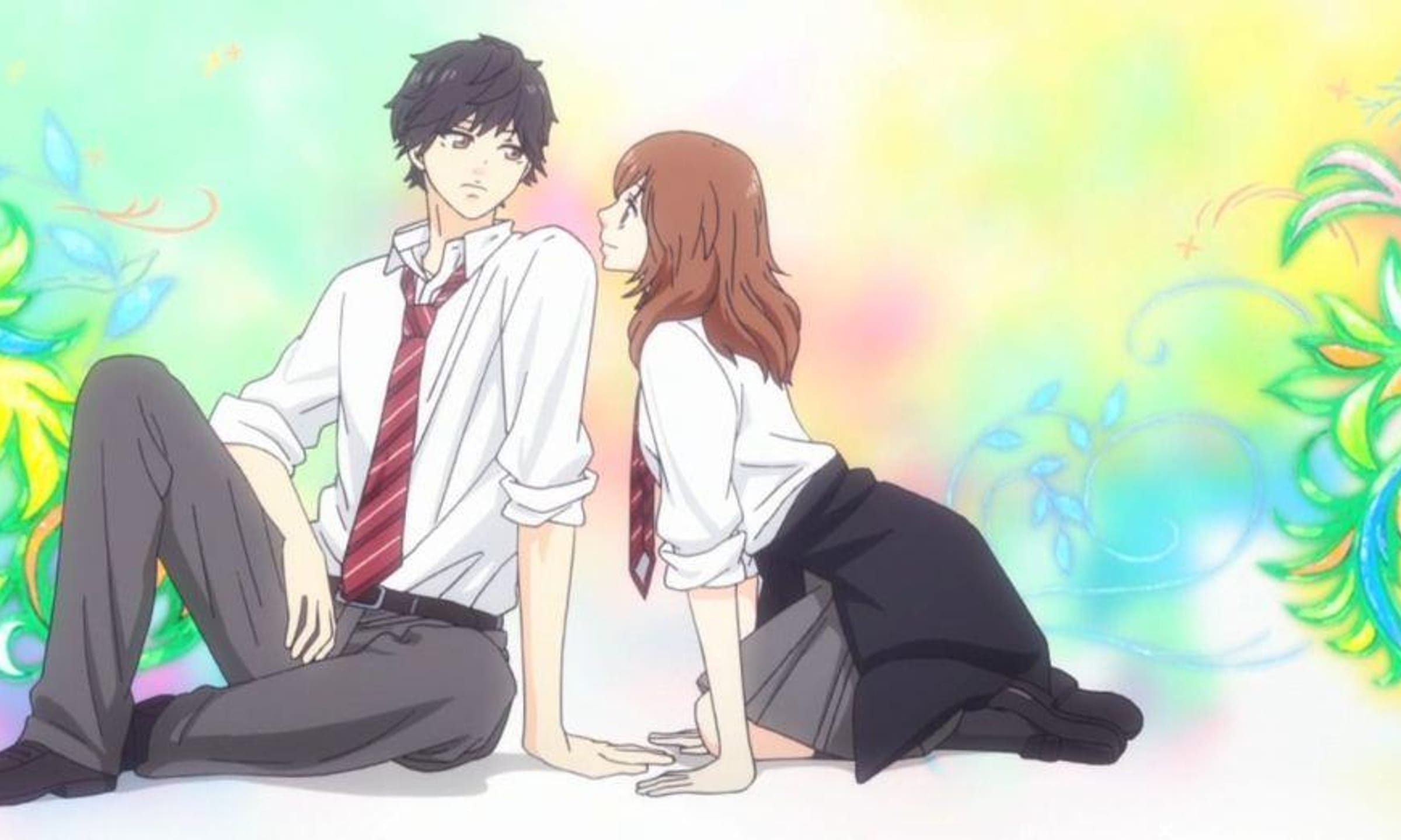 Futaba and Kou The Emotional Complexity of Young Romance in Blue Spring Ride