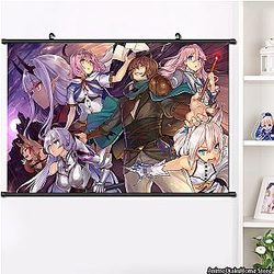 Redo of Healer Posters - Kaifuku Jutsushi no Yarinaoshi Flare Setsuna Wall Scroll Decor